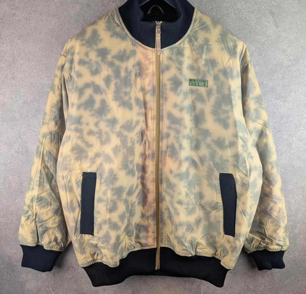 Stussy Jacket Mens Extra Large XL Camouflage Bomber