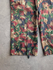 Vintage Swiss Army Military Cargo Trousers Men's W32 L32 Camouflage Combat