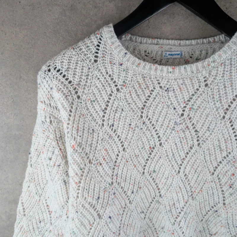 Mayoral Jumper Jumper Womens Small S knitted Pullover Cotton