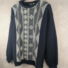 Canda Jumper Mens XL Extra Large Knitted Vintage 90s Pullover