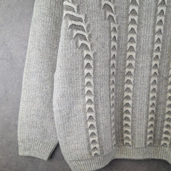 Monello Jumper Mens L Large Vintage Knitted Italian Pullover