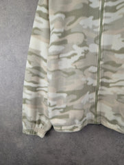 Authentic Clothing Company Fleece Womens Large L Camouflage Full Zip