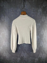 Jonathan Simkhai Jumper Womens Small S Knitted Ribbed