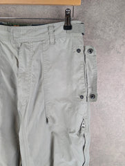 Next Trousers Mens W30 L31 Stone Y2K Gorpcore Tech Cargo