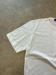 Ralph Lauren T-Shirt Women's Large Purple Lable White Luxury Designer