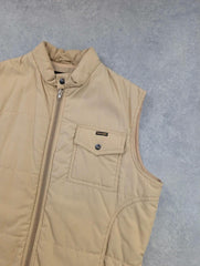 Vintage 1980's Wrangler Jacket Men's Large Body Warmer Beige