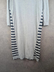 Boden Dress Womens M Medium Grey Wool Cotton Winter