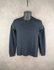 Hush Jumper Womens M Medium Navy Pullover Alpaca Wool