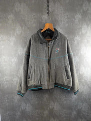 Mid-West Garments Co. Jacket Mens Extra Large XL Grey Vintage 90s