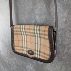 Burberry Handbag Nova Check Crossbody
