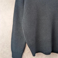 Replay Jumper Womens M Medium Black Knitted Wool Pullover