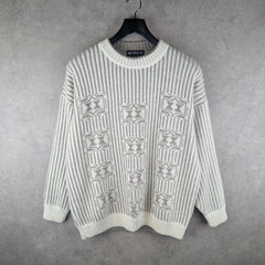 St Michael Jumper Mens Large L Knitted Vintage Retro Pullover