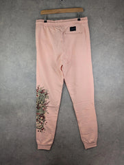 Criminal Damage Trousers Womens W34 L33 Joggers Embroidered Dragon New