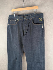 Criminal Damage Jeans Mens W36 L34 Straight Regular Blue Denim