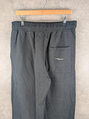 Shapes Joggers Bottoms Womens Extra Large XL Black Baggy Wide-Legged