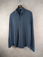 Ralph Lauren Shirt Mens XXL 2XL Navy Long Sleeve Cotton