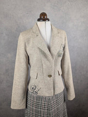 DKNY Y2K Tailored Blazer Women’s Extra Small Beige