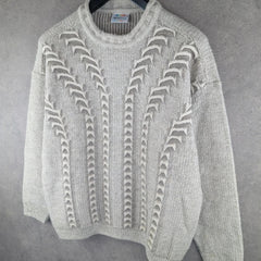 Monello Jumper Mens L Large Vintage Knitted Italian Pullover