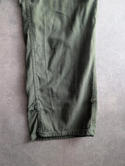 Vintage 1970s American Military Overalls Men’s Large Green Workwear Utility Army