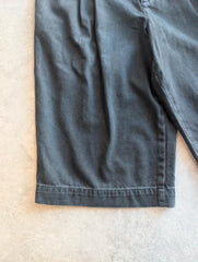 Hush Lyla Cropped Denim Bermuda Shorts Women’s Size 8 Black High Waisted