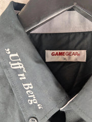 Darts Shirt Mens Extra Large XL Vintage Print Short Sleeve