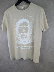 Marc O'Polo T-Shirt Beige Large L Single Stitch