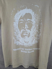 Marc O'Polo T-Shirt Beige Large L Single Stitch