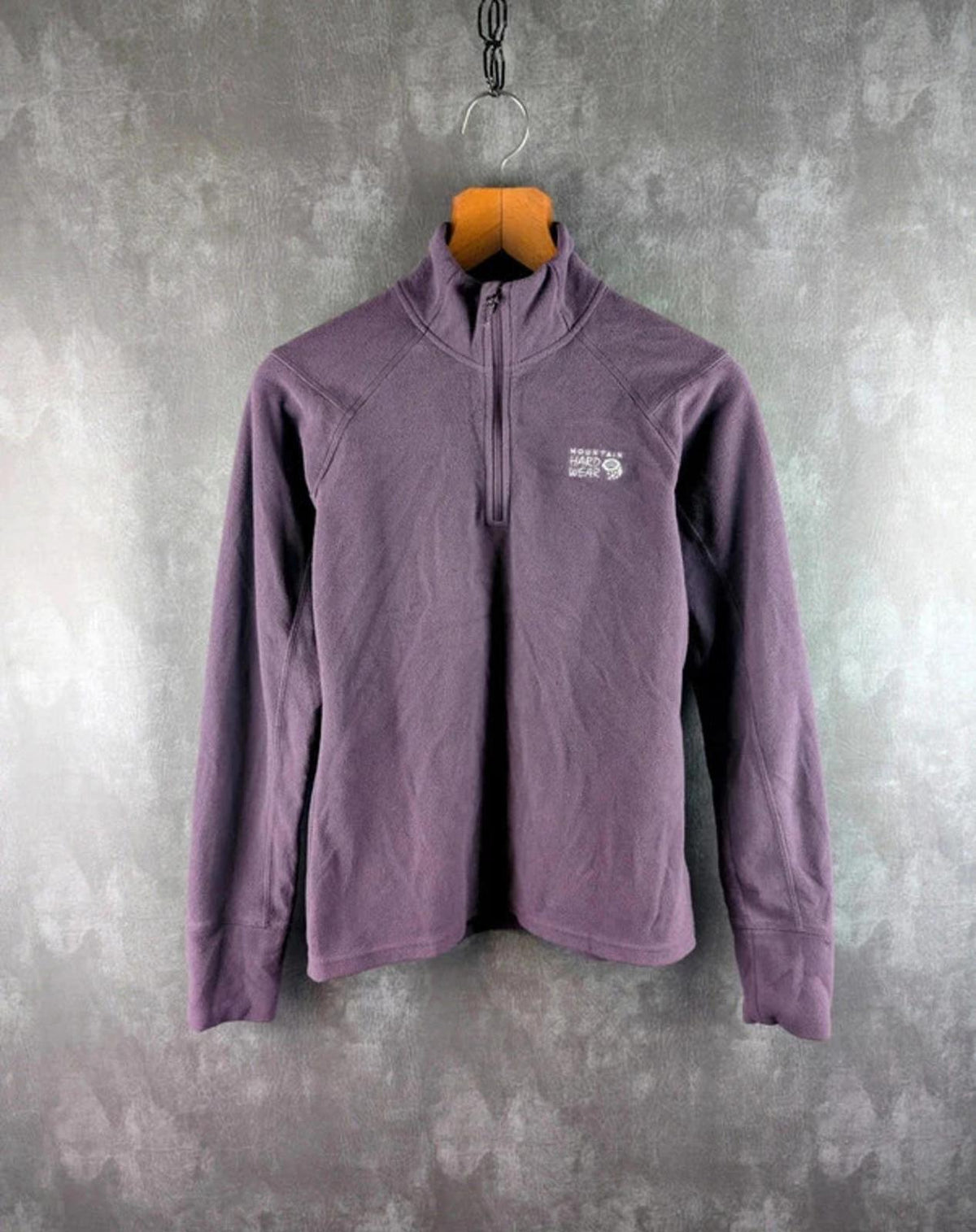 Mountain Hardwear Jumper Womens Small S Lilac Quarter Zip Fleece Pullover