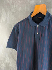 Cross Creek Polo Shirt Navy Large L Navy Short Sleeve