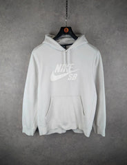 Nike SB Jumper Mens L Large Grey Pullover Sweatshirt