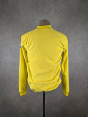 Adidas 90s Fleece Quarter Zip Jumper  Men’s Medium Yellow Vintage Retro Sportswear