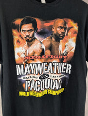 Mayweather Vs Pacquiao Boxing Promo T-Shirt 2015 Mens Extra Large XL
