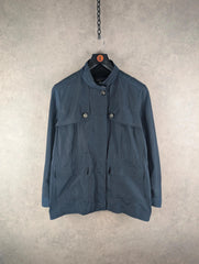 Gant Jacket Mens Large L Navy Field