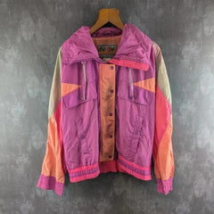 East West Vintage 80s Windbreaker Jacket Size Large