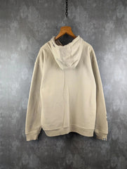 The Realm Jumper Mens Large L Beige Hoodie Pullover