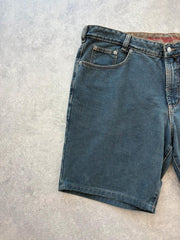 Joker Denim Shorts Men’s W40 Vintage 1990s Blue Skater Western Festival Jorts