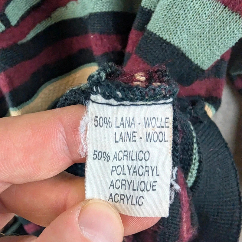 Vintage Jumper Mens XL Knitted Vintage Italian Coogi Style