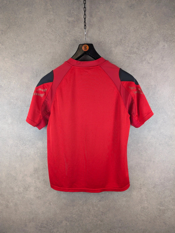 Under Armour Shirt Mens Medium M Red Rugby Union Home