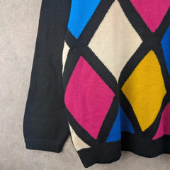 Vintage Jumper Mens XL Extra Large 80s Hand Knitted