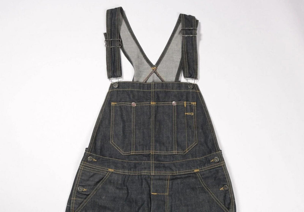 Pike Brothers Denim Dungarees W32 L29 1953 Mechanic Bib Overalls Workwear