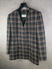 Windsmoor Jacket Womens Large L Tartan Blazer Country
