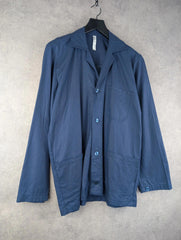Vietnamese Utility Chore Jacket Mens XL Extra Large Vintage Navy