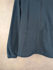 Lotto Jumper Mens Large L Navy Fleece Full Zip Y2K