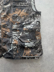 Vintage Utility Gilet Men's XL Camouflage Realtree Hunting Fishing Vest Multi