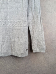 White Stuff Jumper Womens XXL 2XL Grey Knitted Pullover