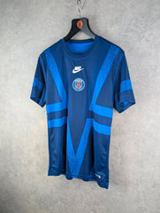 Nike T-Shirt Mens M Medium Blue Paris Saint Germain Dri-Fit