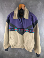 Davis James Jacket Mens Large L 80s Western