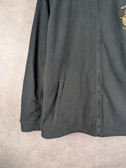 Regatta Fleece Mens XXL 2XL Black Military Veteran Full Zip