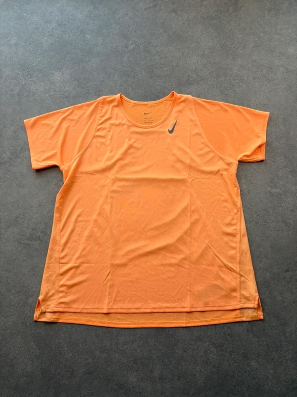 Nike Dri-FIT T-Shirt Women’s XL Orange Activewear Sports Running Gym