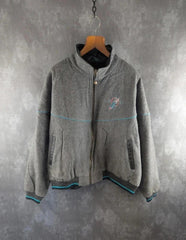 Mid-West Garments Co. Jacket Mens Extra Large XL Grey Vintage 90s